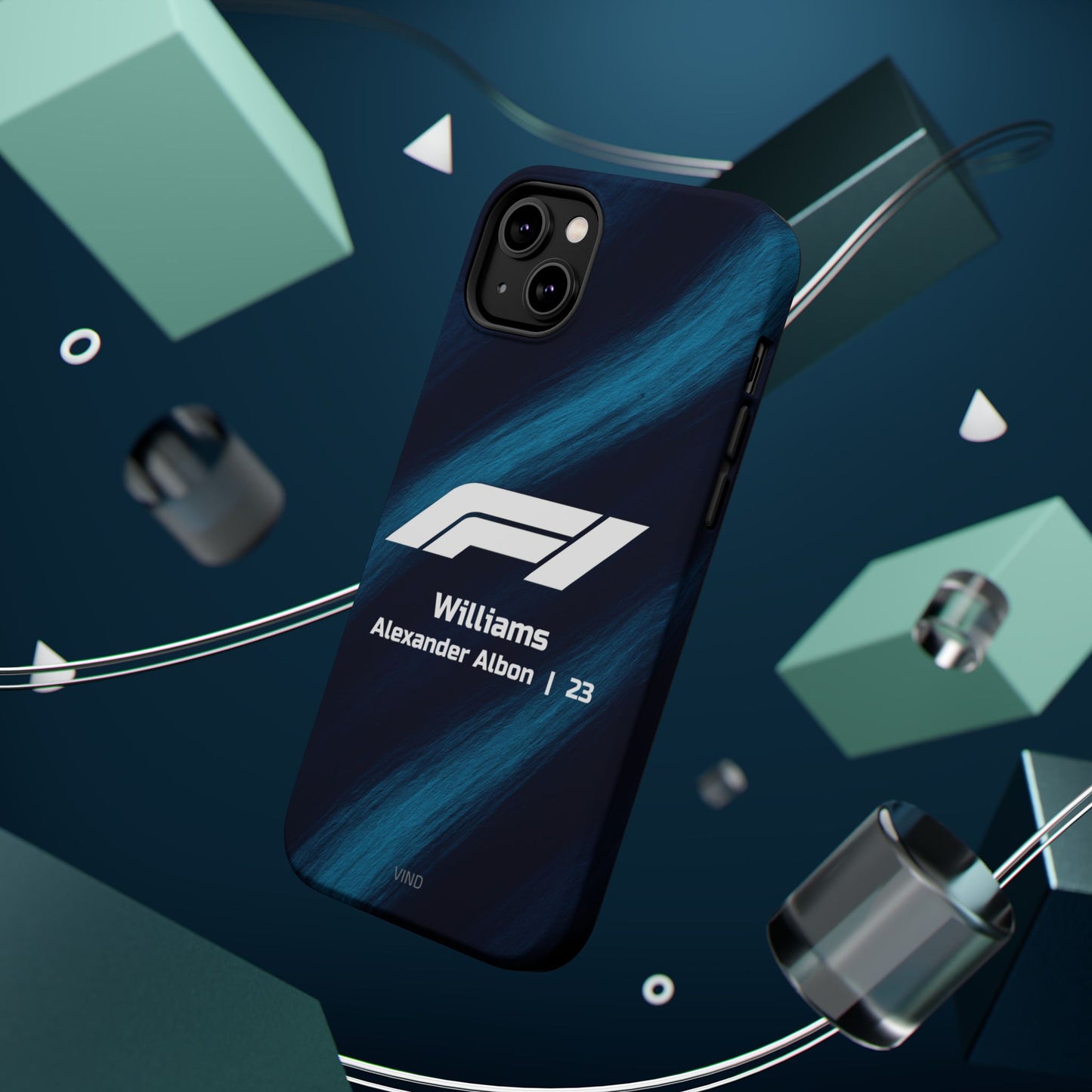 Alexander Albon Williams F1 Phone Case – 2025 Season Official Design | MagSafe