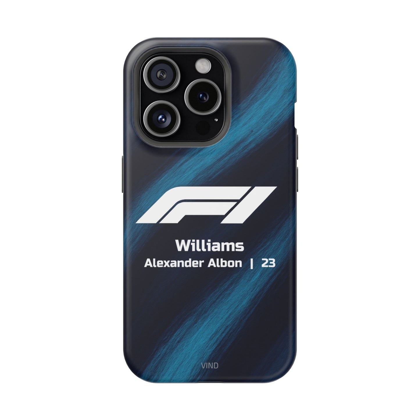 Alexander Albon Williams F1 Phone Case – 2025 Season Official Design | MagSafe