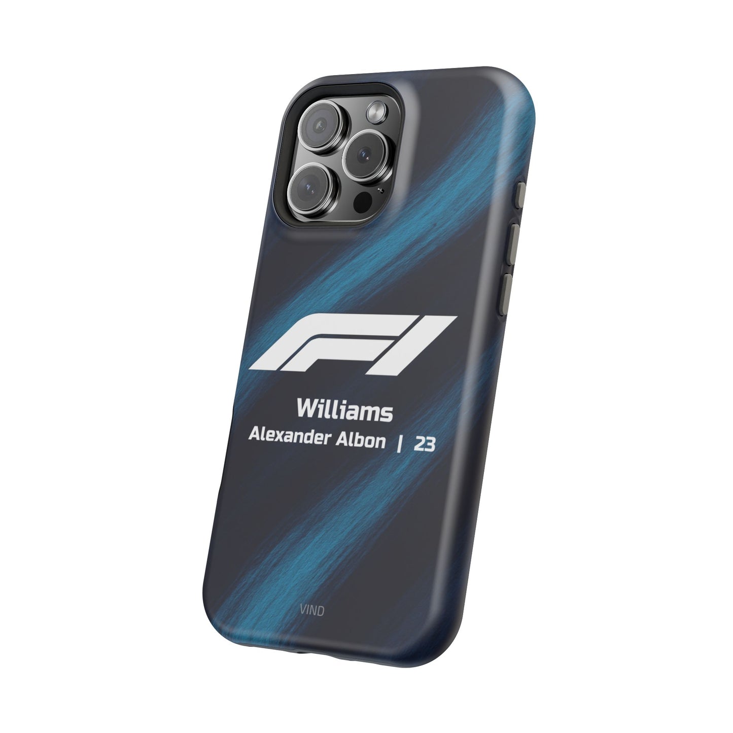 Alexander Albon Williams F1 Phone Case – 2025 Season Official Design | MagSafe