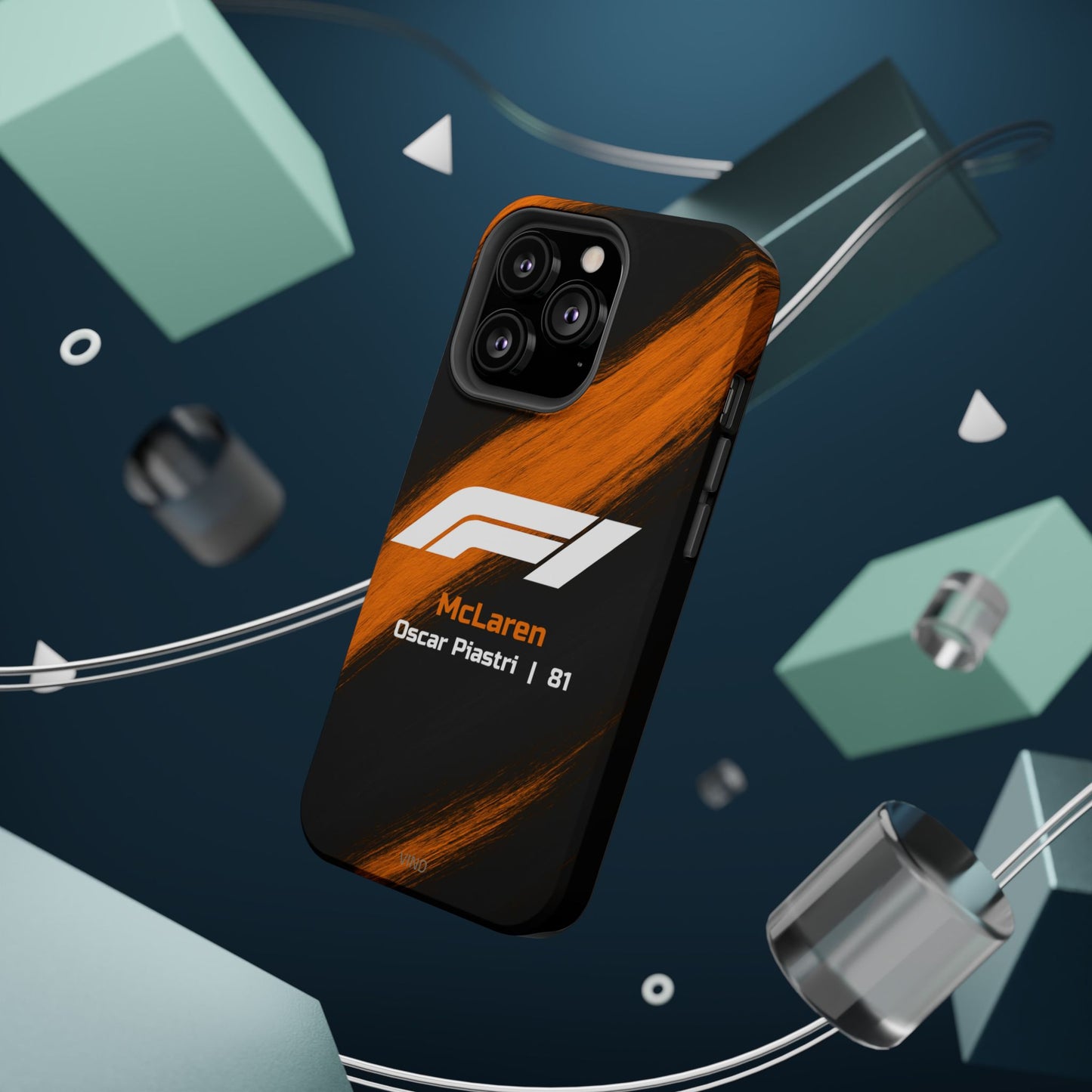 Oscar Piastri McLaren F1 Phone Case – 2025 Season Official Design | MagSafe