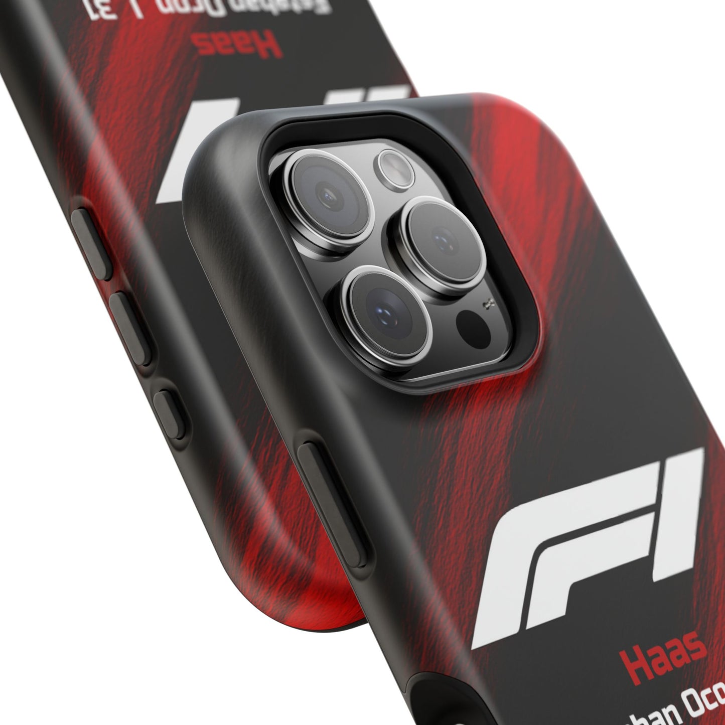 Esteban Ocon Haas F1 Phone Case – 2025 Season Official Design | MagSafe
