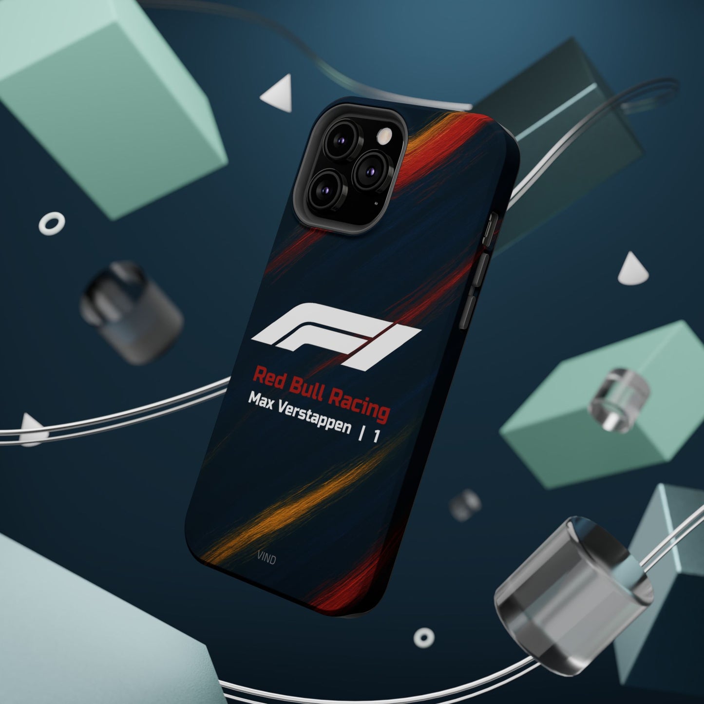 Max Verstappen Red Bull Racing F1 Phone Case – 2025 Season Official Design | MagSafe