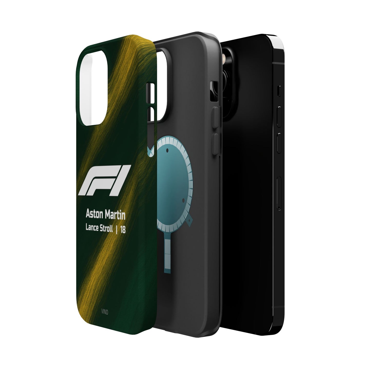Lance Stroll Aston Martin F1 Phone Case – 2025 Season Official Design | MagSafe