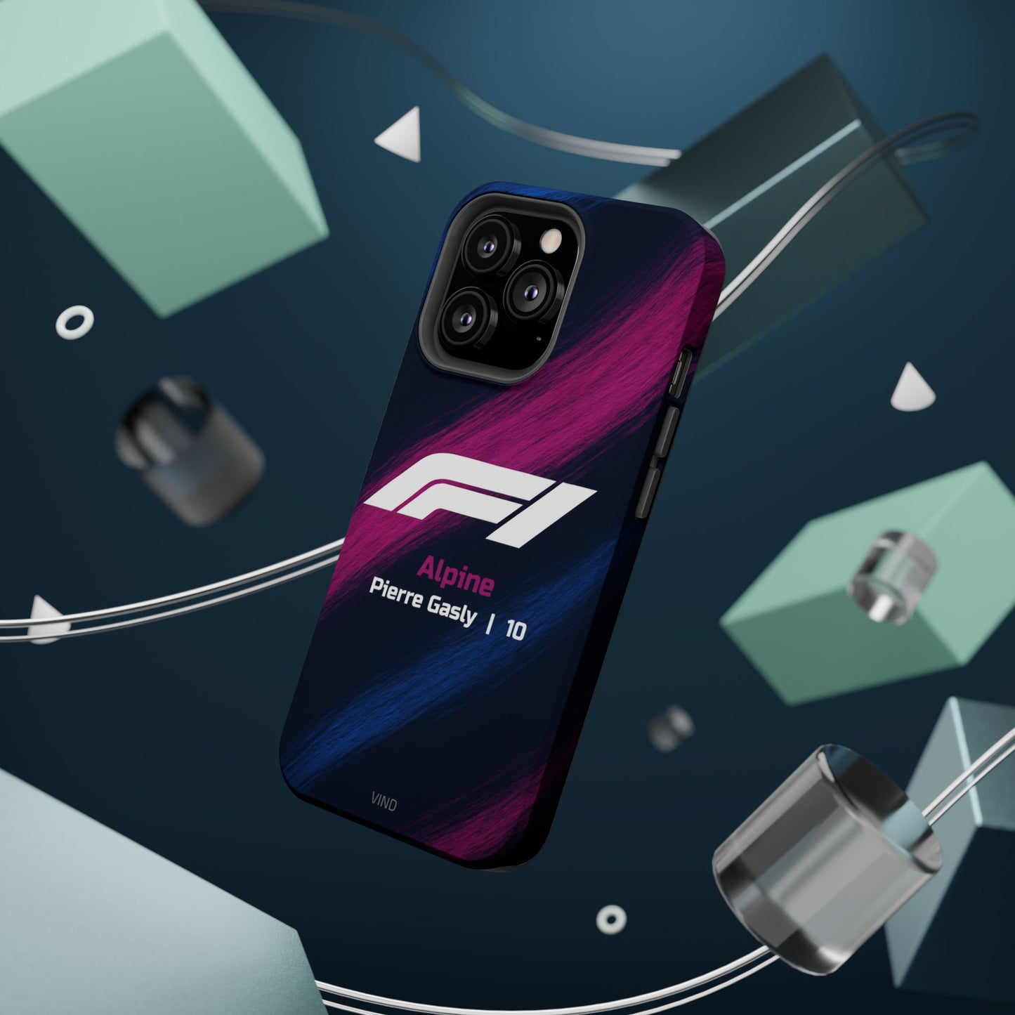 Pierre Gasly Alpine F1 Phone Case – 2025 Season Official Design | MagSafe
