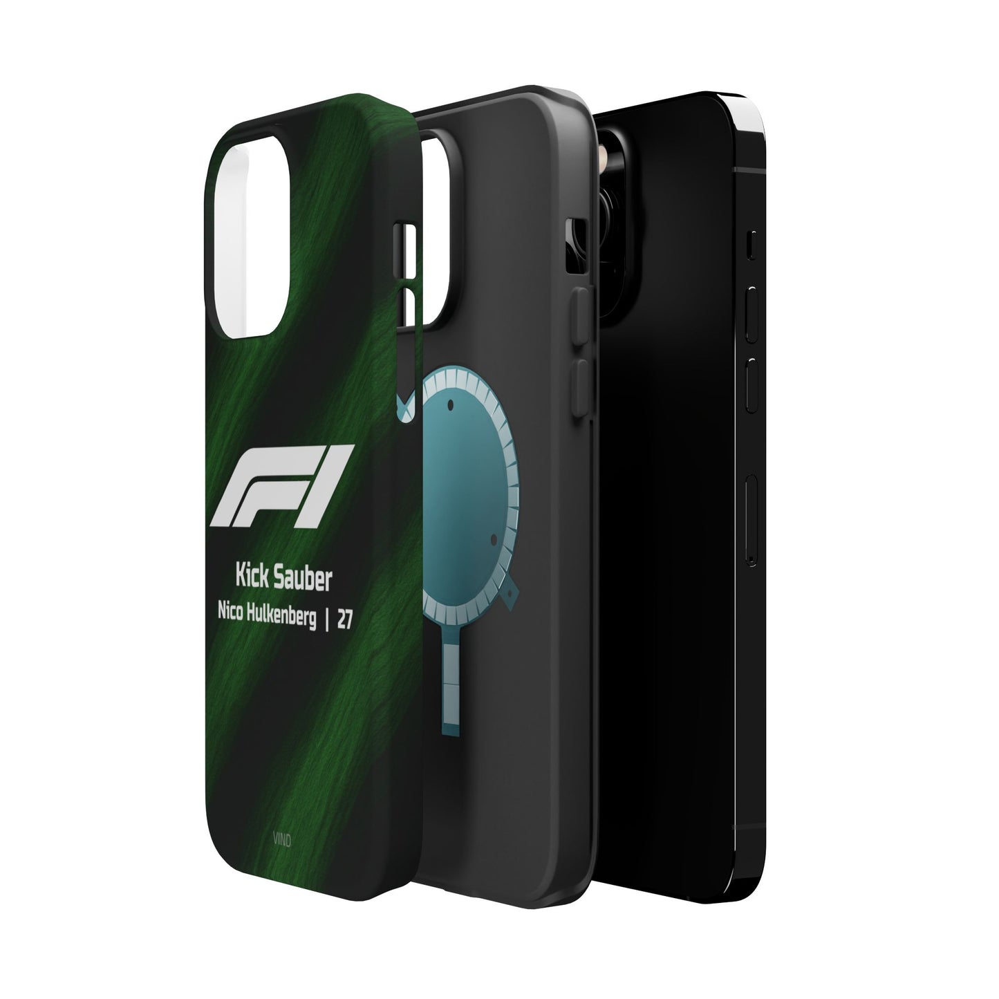 Nico Hülkenberg Kick Sauber F1 Phone Case – 2025 Season Official Design | MagSafe