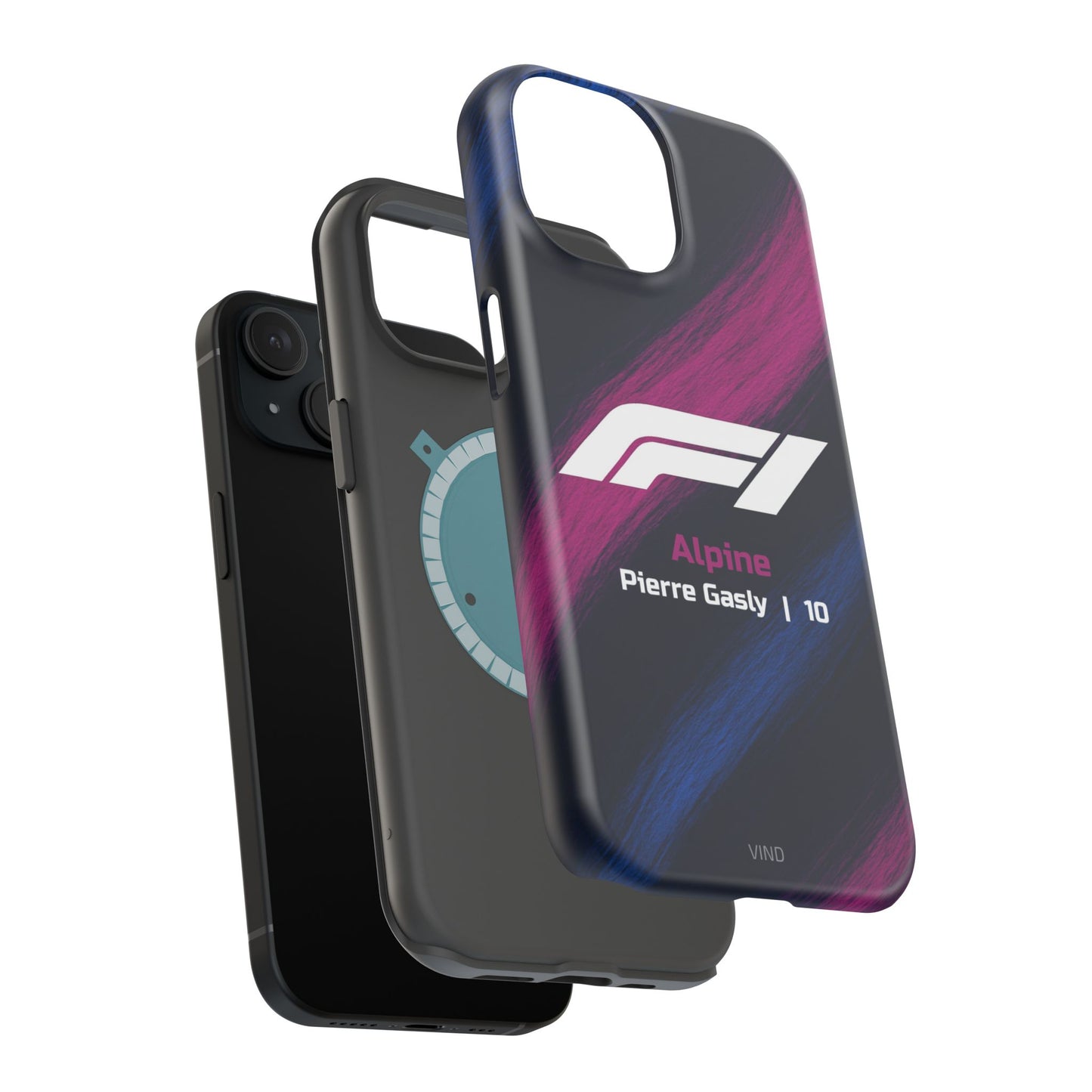 Pierre Gasly Alpine F1 Phone Case – 2025 Season Official Design | MagSafe
