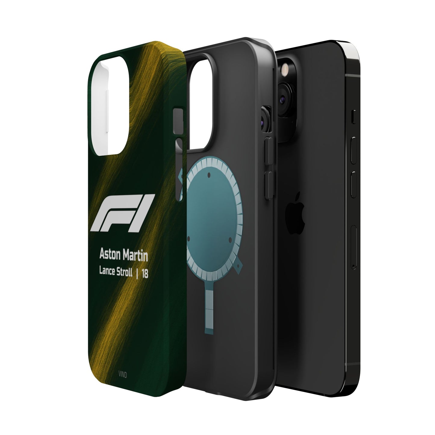 Lance Stroll Aston Martin F1 Phone Case – 2025 Season Official Design | MagSafe