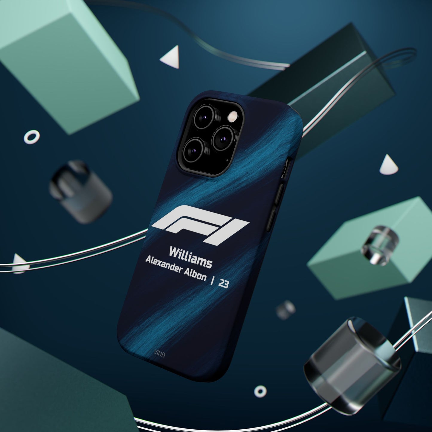 Alexander Albon Williams F1 Phone Case – 2025 Season Official Design | MagSafe