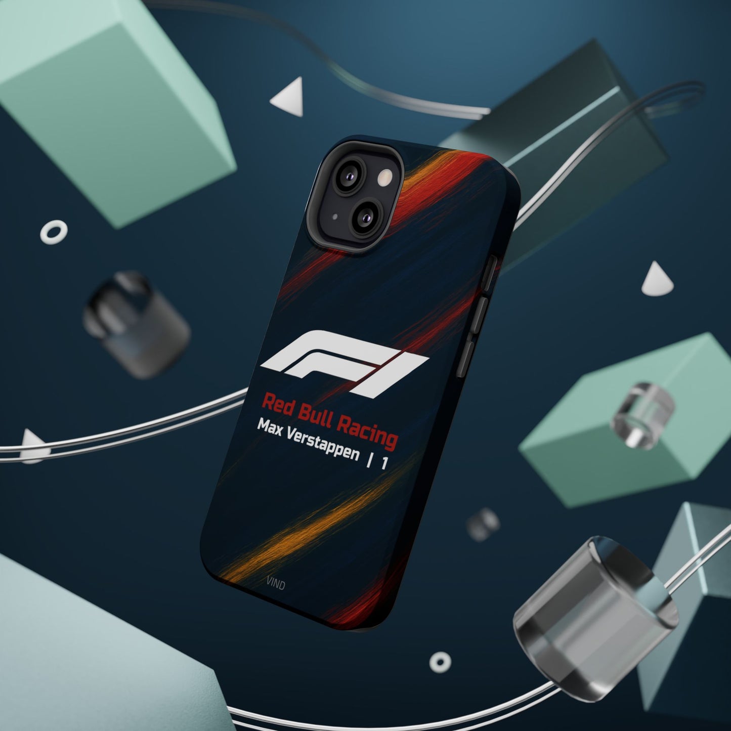 Max Verstappen Red Bull Racing F1 Phone Case – 2025 Season Official Design | MagSafe
