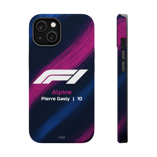 Pierre Gasly Alpine F1 Phone Case – 2025 Season Official Design | MagSafe
