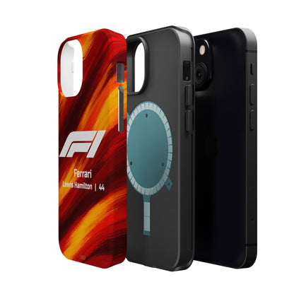 Lewis Hamilton Ferrari F1 Phone Case – 2025 Season Official Design | MagSafe