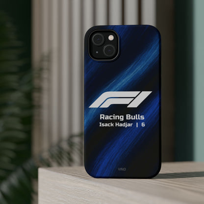 Isack Hadjar Racing Bulls F1 Phone Case – 2025 Season Official Design | MagSafe