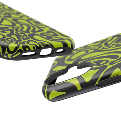 McLaren Formula 1 Phone Case – Neon Green Abstract Design