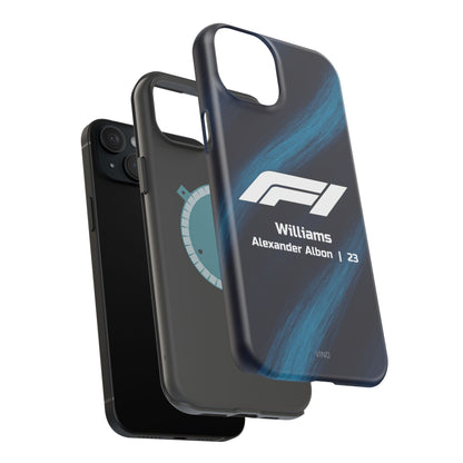 Alexander Albon Williams F1 Phone Case – 2025 Season Official Design | MagSafe