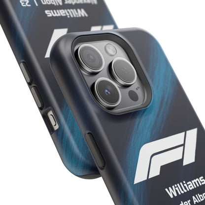 Alexander Albon Williams F1 Phone Case – 2025 Season Official Design | MagSafe
