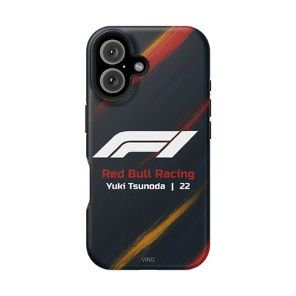 Yuki Tsunoda Red Bull Racing F1 Phone Case – 2025 Season Official Design | MagSafe