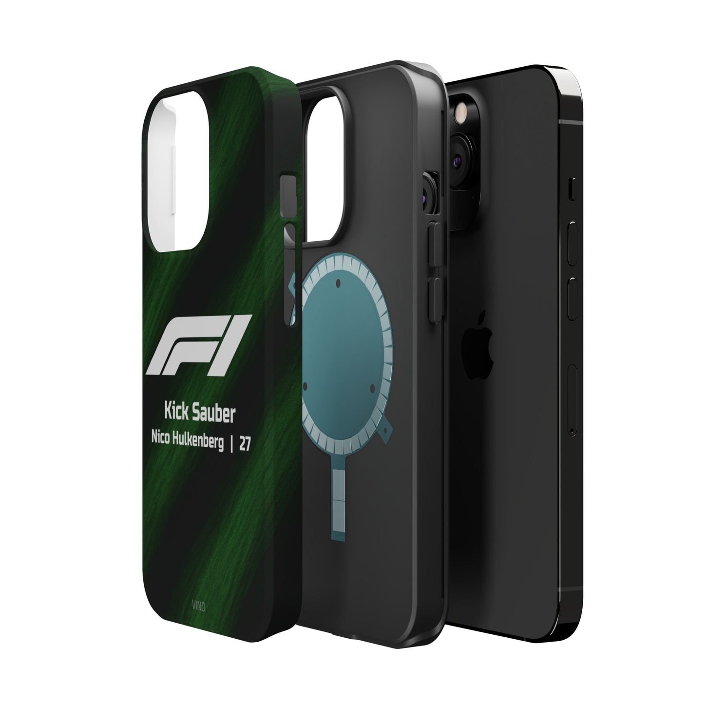 Nico Hülkenberg Kick Sauber F1 Phone Case – 2025 Season Official Design | MagSafe