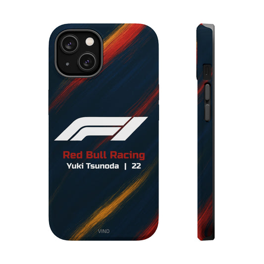 Yuki Tsunoda Red Bull Racing F1 Phone Case – 2025 Season Official Design | MagSafe