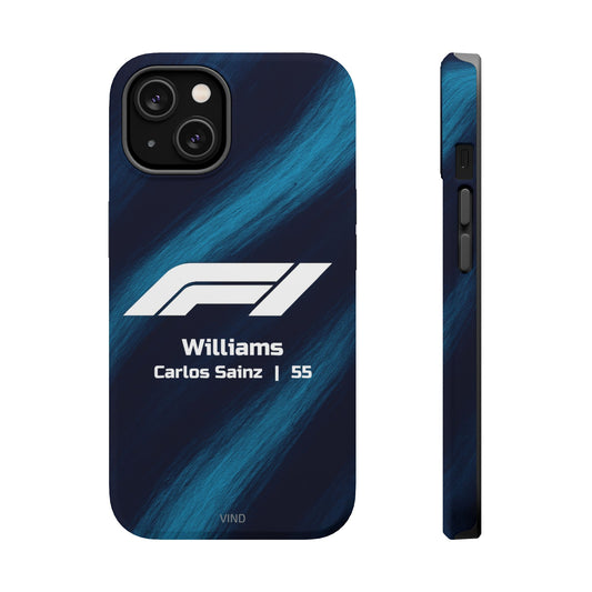 Carlos Sainz Williams F1 Phone Case – 2025 Season Official Design | MagSafe