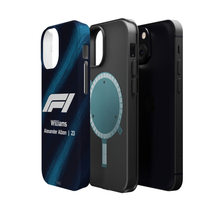Alexander Albon Williams F1 Phone Case – 2025 Season Official Design | MagSafe