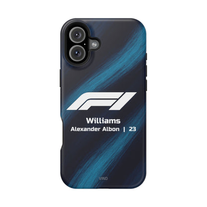 Alexander Albon Williams F1 Phone Case – 2025 Season Official Design | MagSafe