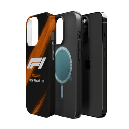 Oscar Piastri McLaren F1 Phone Case – 2025 Season Official Design | MagSafe