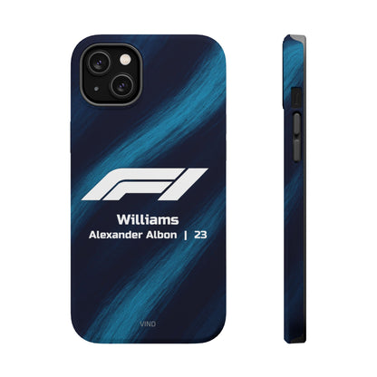 Alexander Albon Williams F1 Phone Case – 2025 Season Official Design | MagSafe
