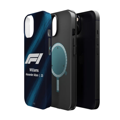 Alexander Albon Williams F1 Phone Case – 2025 Season Official Design | MagSafe