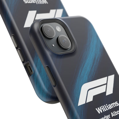Alexander Albon Williams F1 Phone Case – 2025 Season Official Design | MagSafe