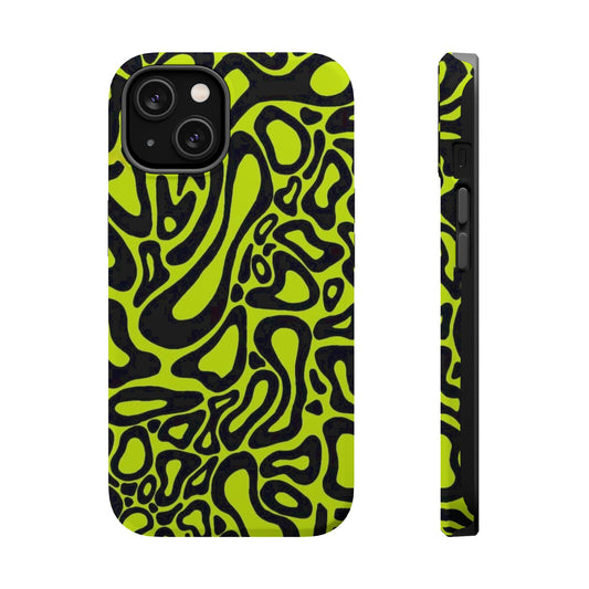 McLaren Formula 1 Phone Case – Neon Green Abstract Design