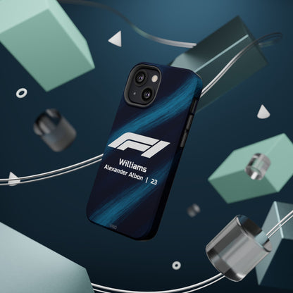 Alexander Albon Williams F1 Phone Case – 2025 Season Official Design | MagSafe
