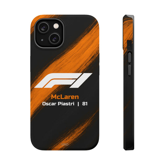Oscar Piastri McLaren F1 Phone Case – 2025 Season Official Design | MagSafe