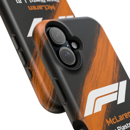 Oscar Piastri McLaren F1 Phone Case – 2025 Season Official Design | MagSafe