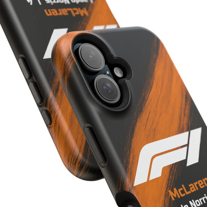 Lando Norris McLaren F1 Phone Case – 2025 Season Official Design | MagSafe