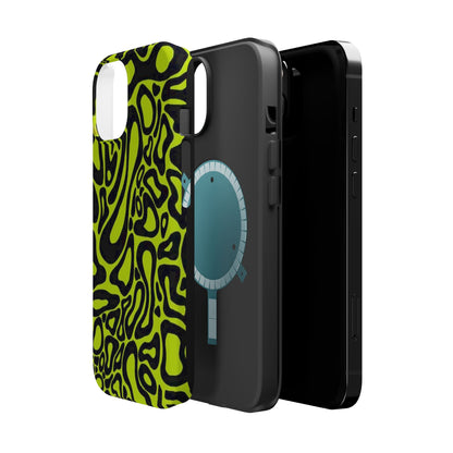 McLaren Formula 1 Phone Case – Neon Green Abstract Design